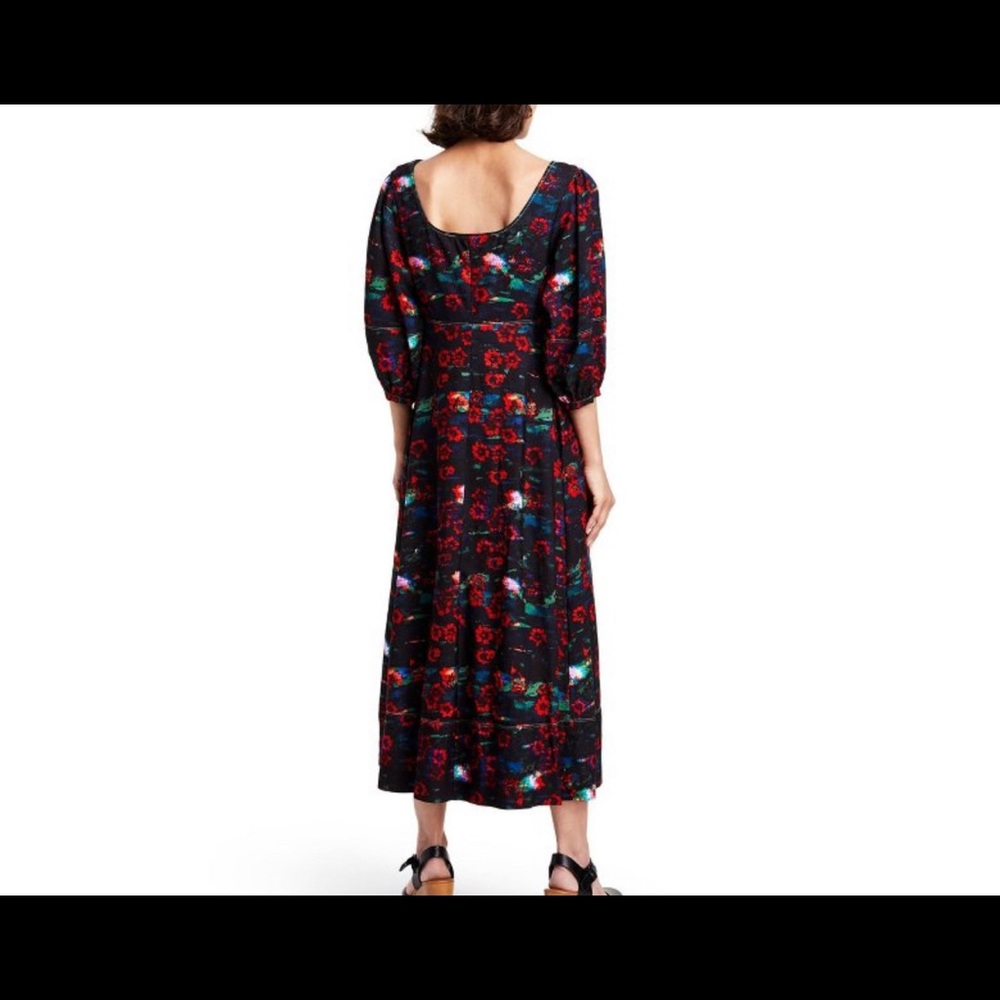 Rachel Comey for target black and floral dress